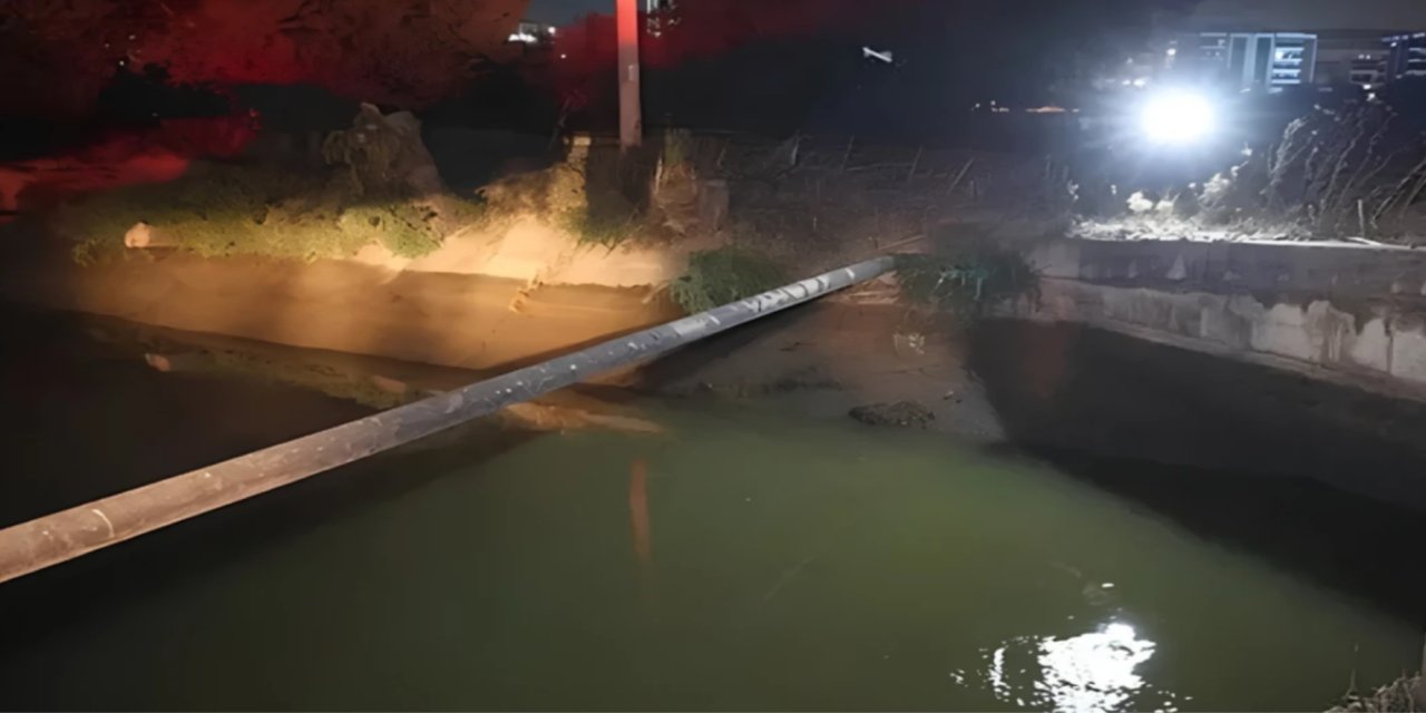 Menemen’de sulama kanalına giren 6 yaşındaki çocuk kurtarılamadı