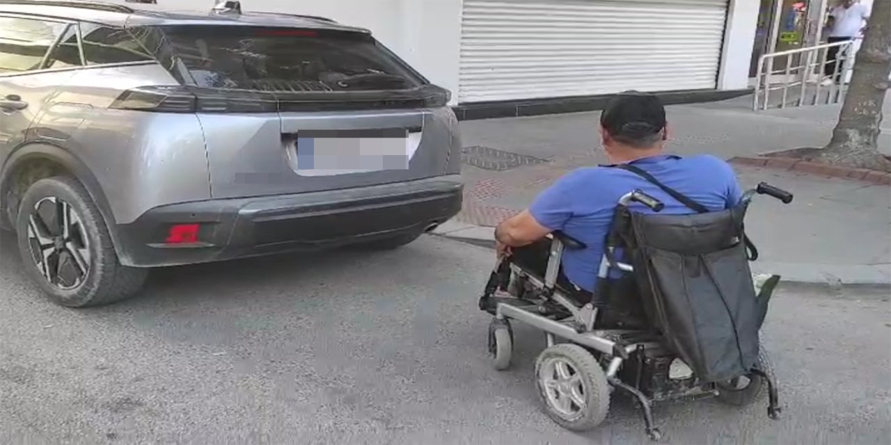 Batman'da engelli rampalarını kapatan parklar tepki çekiyor