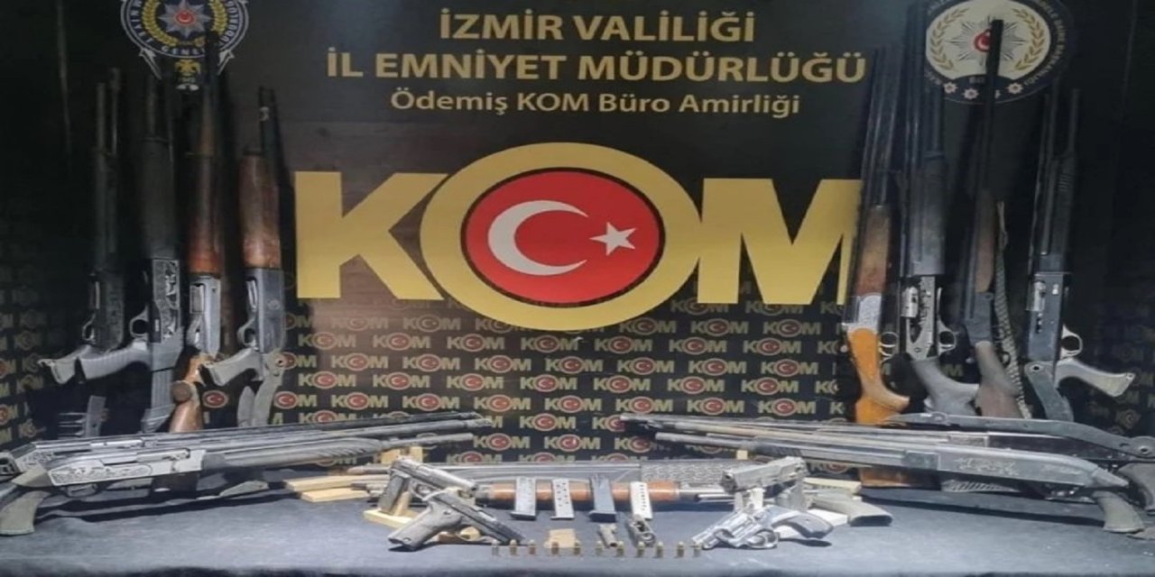 İzmir'de silah kaçakçılığı operasyonu: Bir şüpheli tutuklandı