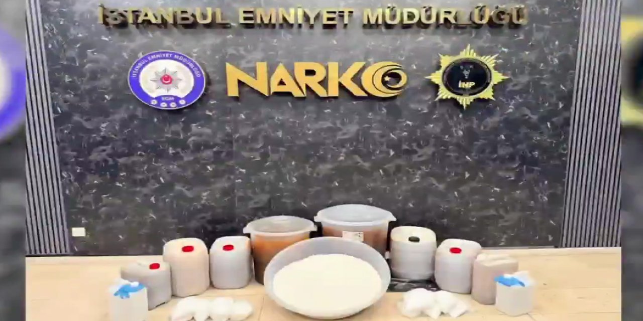 Şişli'de narkotik operasyonu: 239 kilogram uyuşturucu ele geçirildi