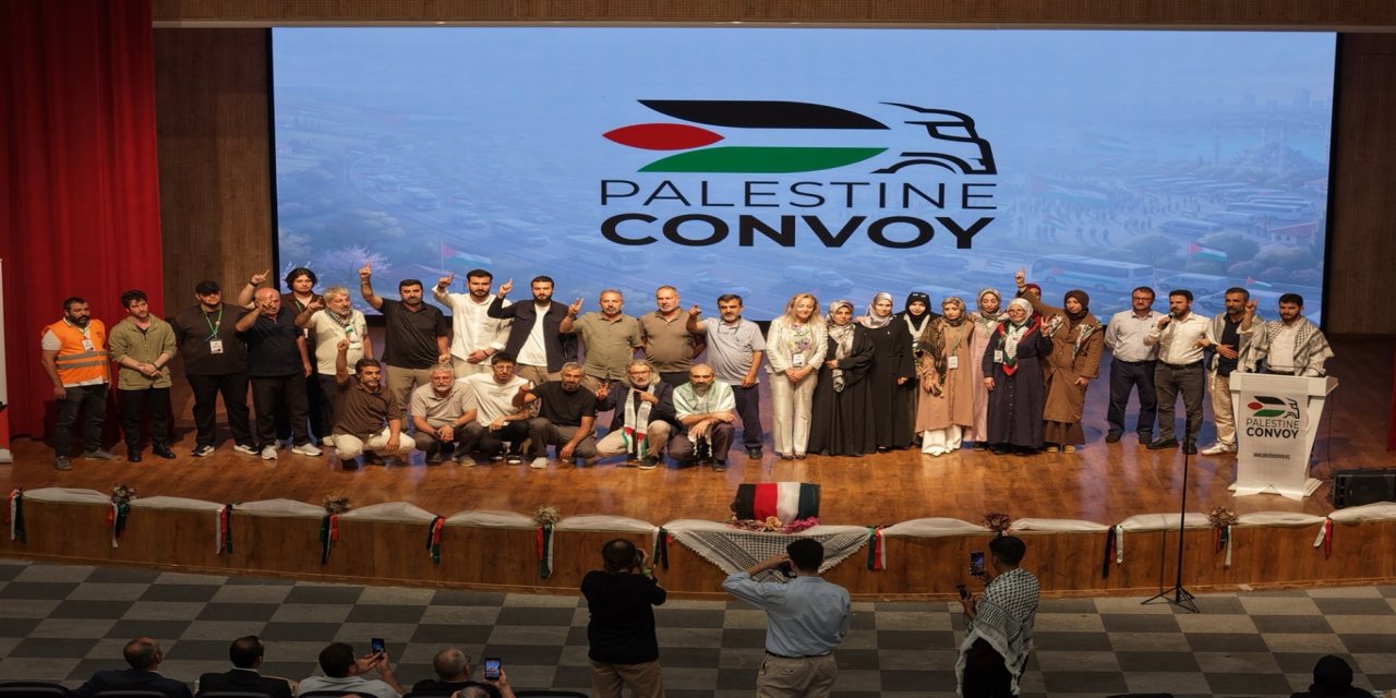 Filistin Konvoyu Türkiye Delegasyonu:  Gazze için Fransa'dan hareket edilecek