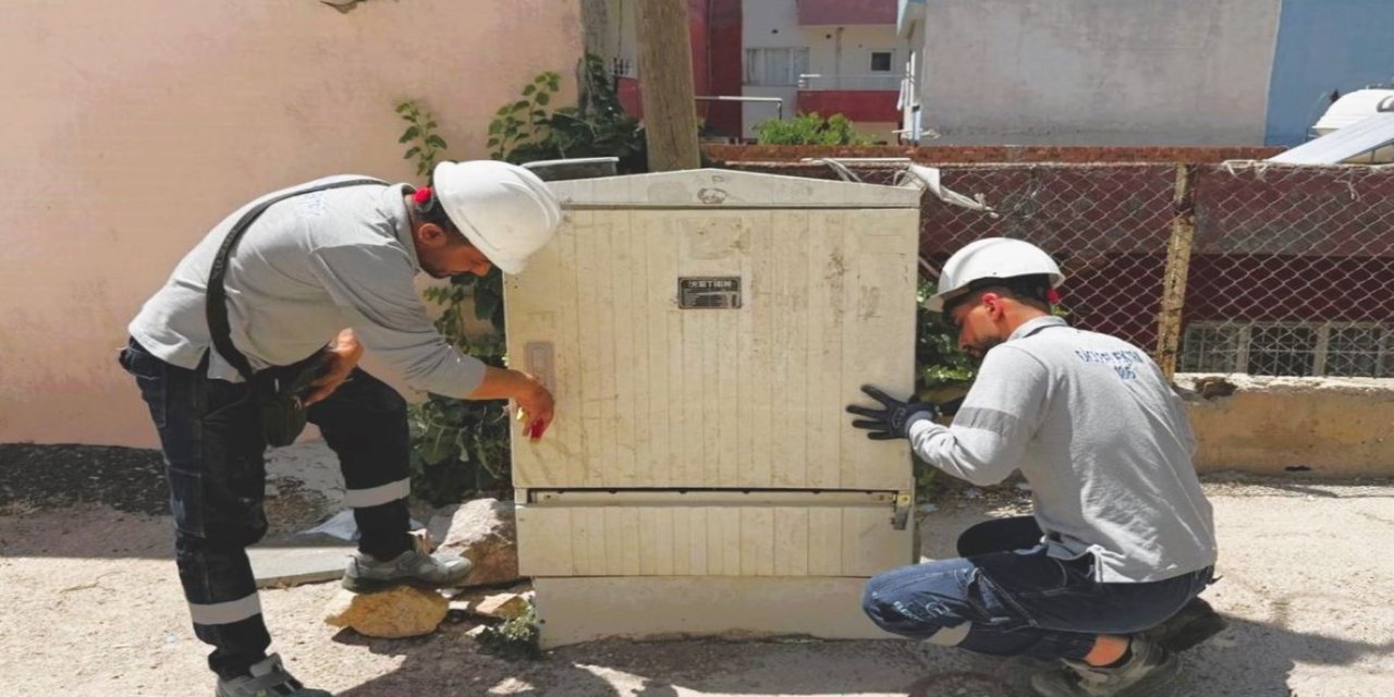 Mardin’de 2 bine yakın elektrik panosuna yetkisiz müdahale edildi