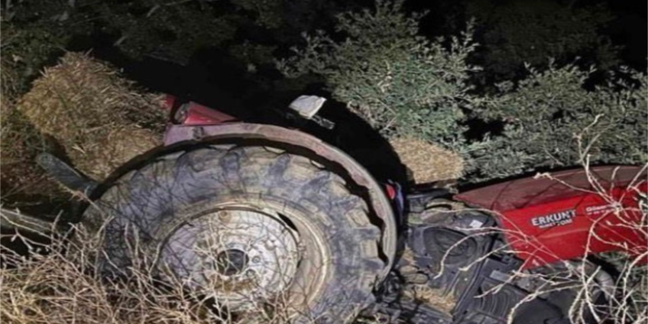 İzmir'de traktör kazası: Sürücü yolda hayatını kaybetti