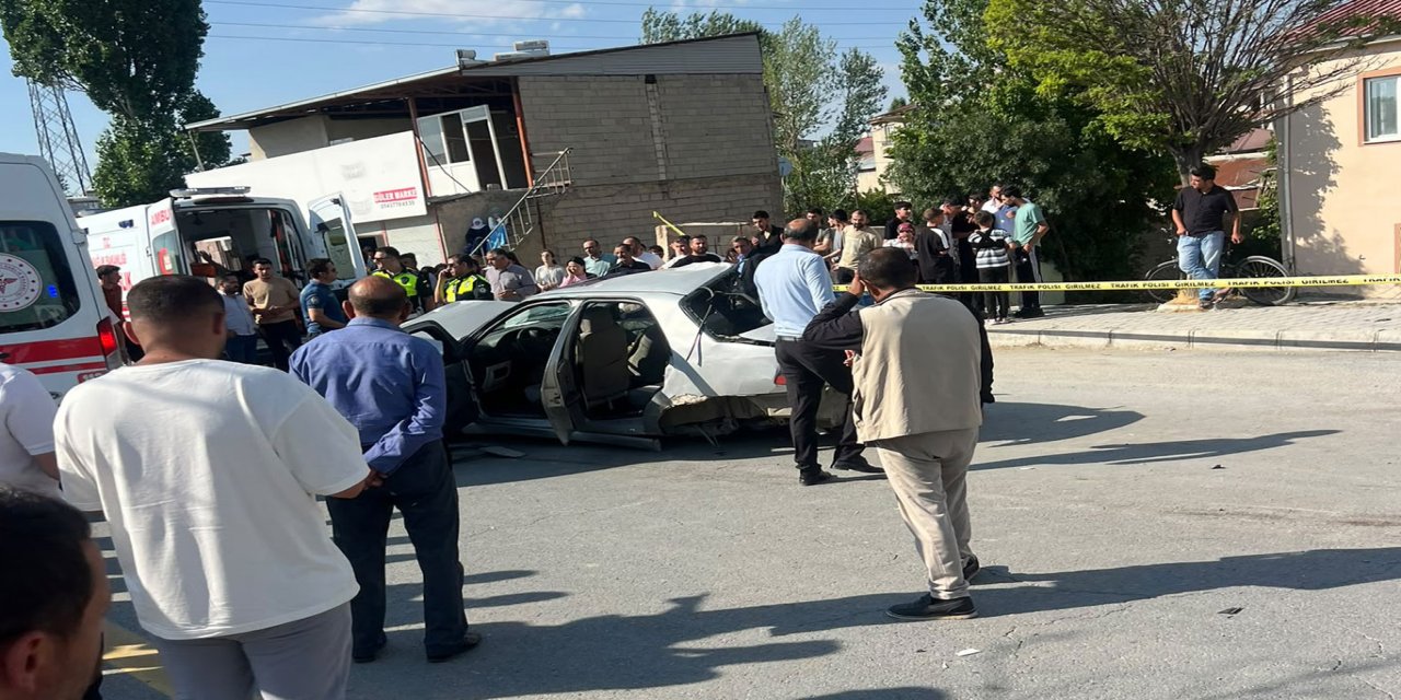 Van’da feci kaza: 1 ölü, 4 yaralı