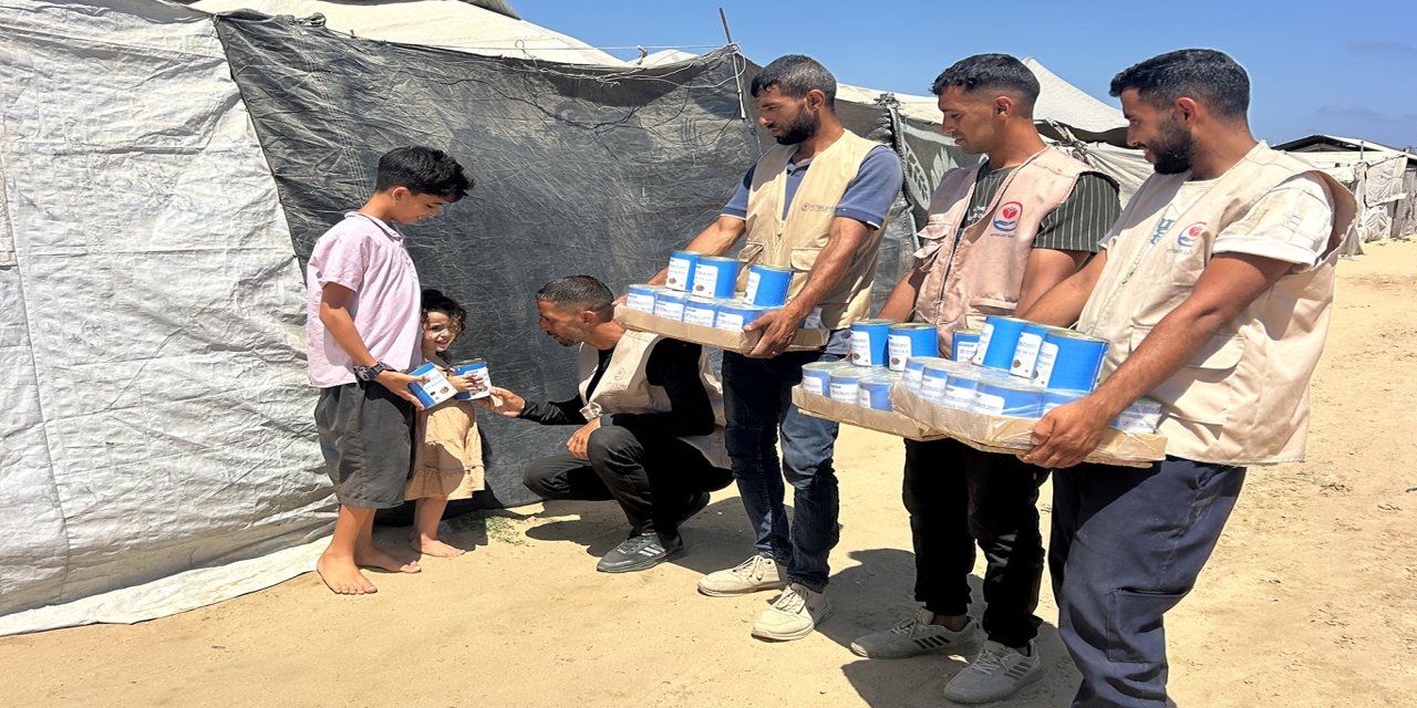 Yetimler Vakfı kurban emanetlerini Gazze'ye ulaştırdı