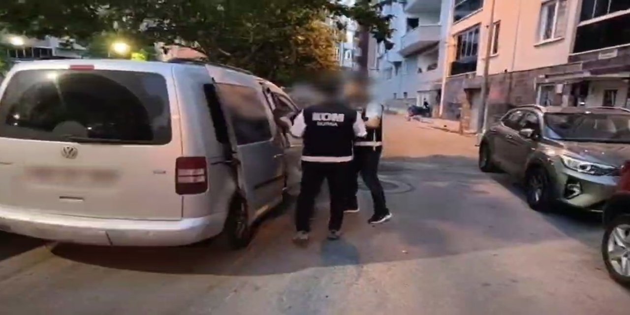 Bursa’da tefecilik operasyonunda 7 gözaltı
