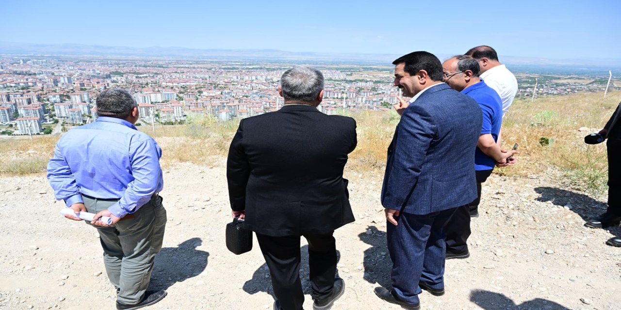 Belediye Başkanı Taşkın: Yıldıztepe'yi Malatya'nın seyir terası haline getireceğiz