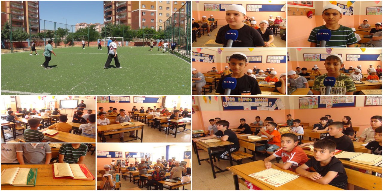 Gaziantep Peygamber Sevdalılarının yaz okulu çocukların neşesi oldu