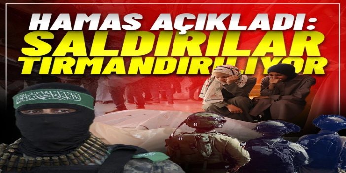 HAMAS: İşgalciler Gazze'de ateşkesi ihlal ederek saldırılarını tırmandırıyor