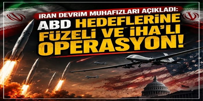 İran Devrim Muhafızları: ABD üslerine füze ve İHA saldırısı düzenledik