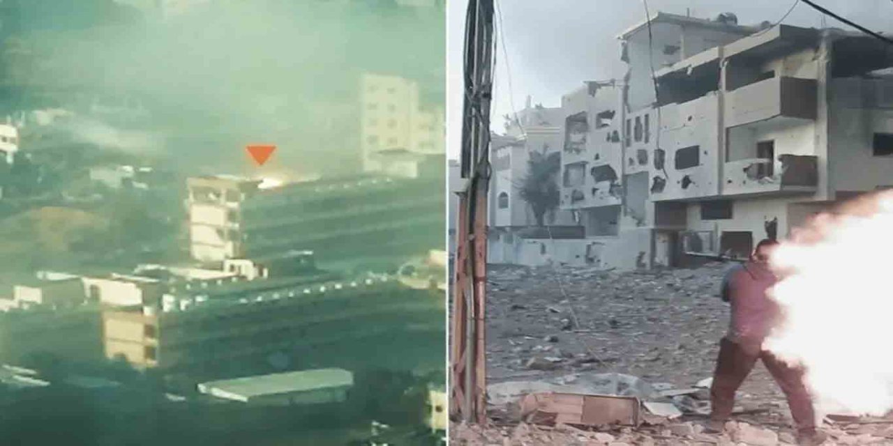 Kassam Tugayları, Gazze kentindeki çatışmaların görüntülerini yayımladı