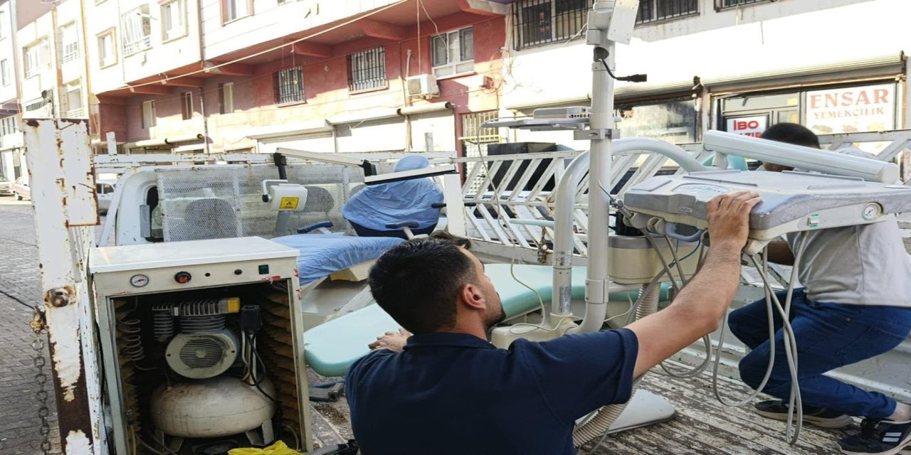 Ruhsatsız diş tedavisi yapılan 2 iş yeri mühürlendi