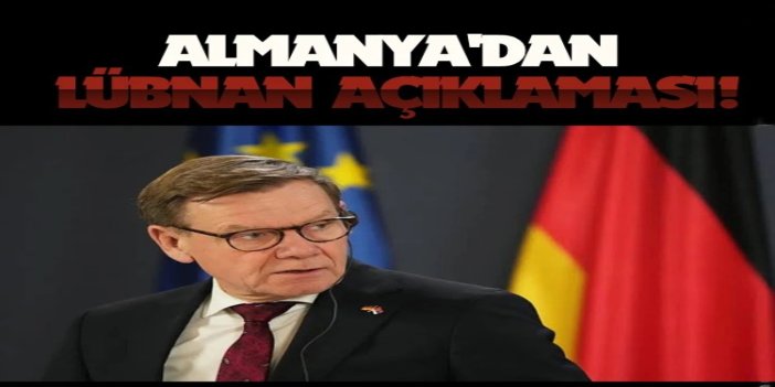 Almanya: Lübnan konusunda Fransa ile ortak politika oluşturmak istiyoruz