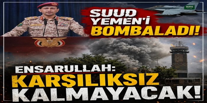 Ensarullah'tan havaalanını hedef alan Suudi'ye tepki