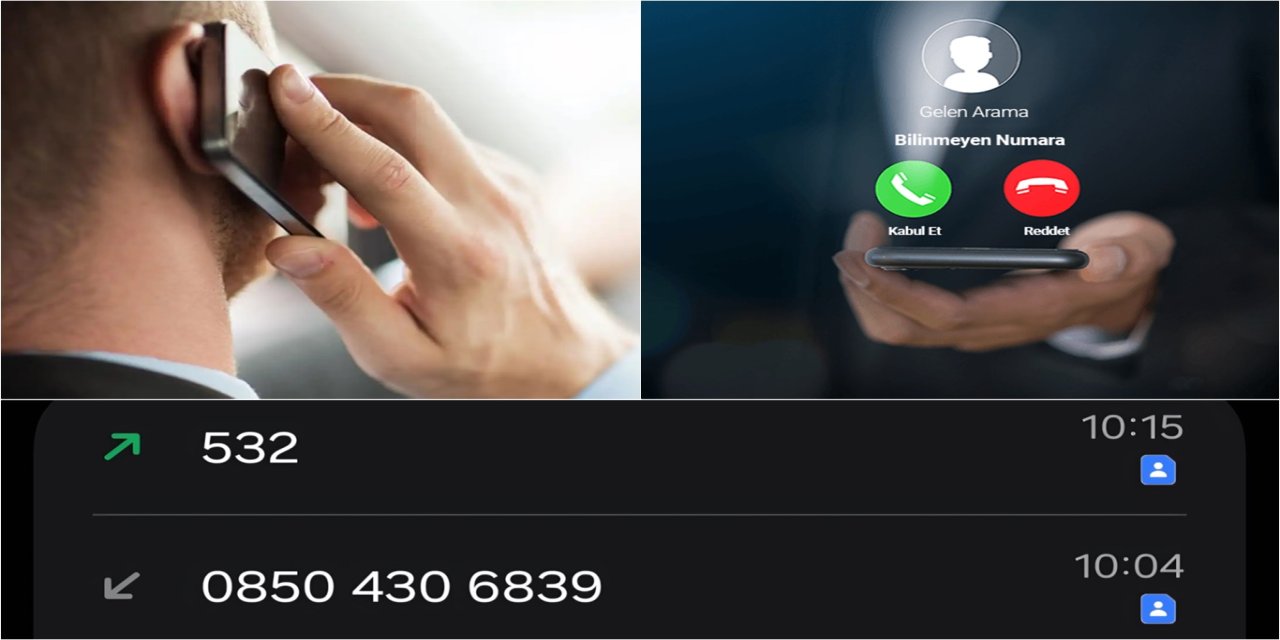 Telefon dolandırıcılığına dikkat!