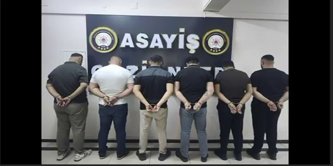 Gaziantep'te iş yeri kurşunlama ve yağma olayına karışan 7 şüpheli yakalandı
