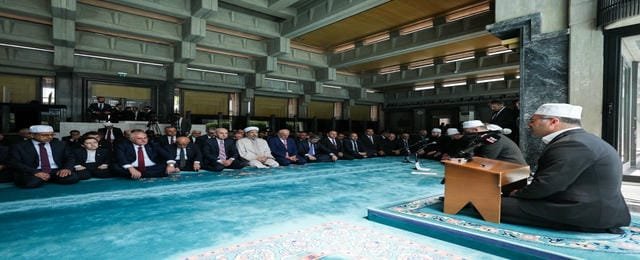 TBMM Camii'nde 15 Temmuz şehitleri için Mevlid-i Şerif programı düzenlendi