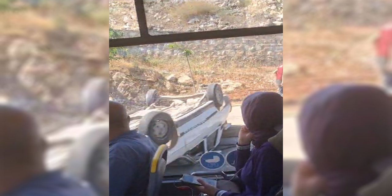 Şanlıurfa'da otomobil takla attı: Sürücü yaralandı