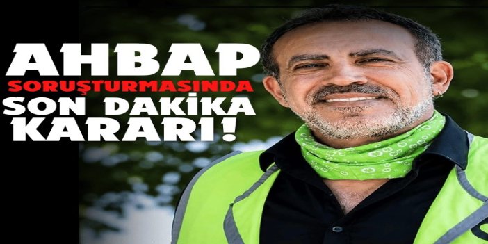 AHBAP Derneği'nin ve şüphelilerin mal varlıklarına tedbiren el konuldu