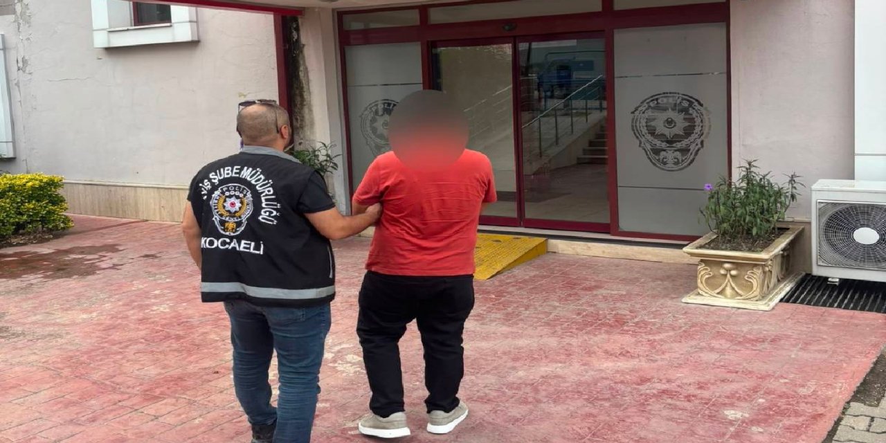 Kocaeli'de hakkında 4 yıl hapis cezası bulunan şahıs yakalandı