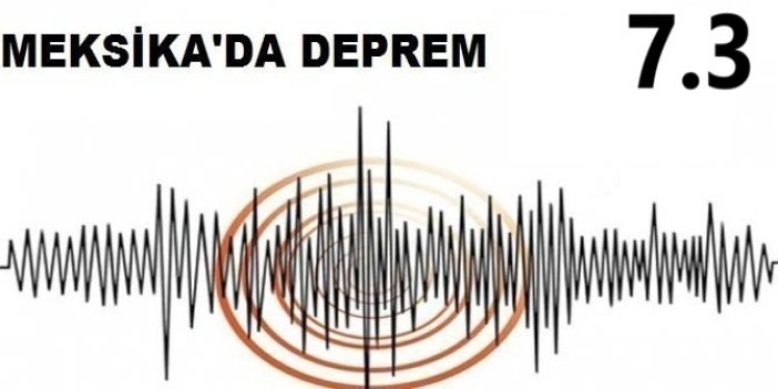 Meksika açıklarında 7,3 büyüklüğünde deprem