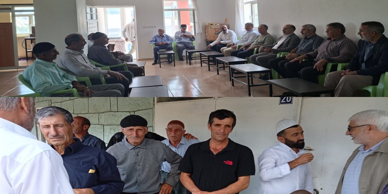HÜDA PAR Bingöl İl Başkanlığı köy ve mezraları ziyaret ederek halkı dinledi