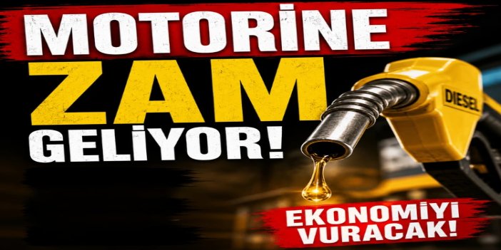 Motorinde 1,12 liralık zam bekleniyor