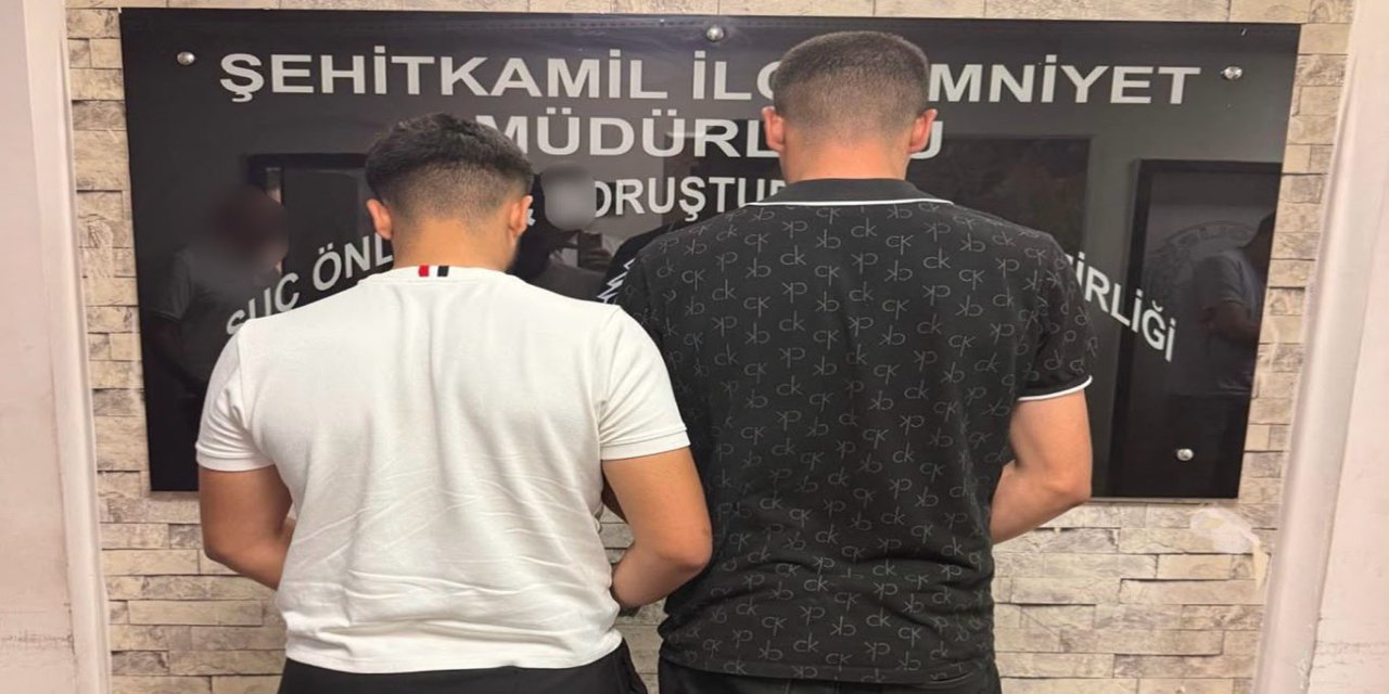 Gaziantep'te ruhsatsız silah operasyonu: 2 şüpheli yakalandı