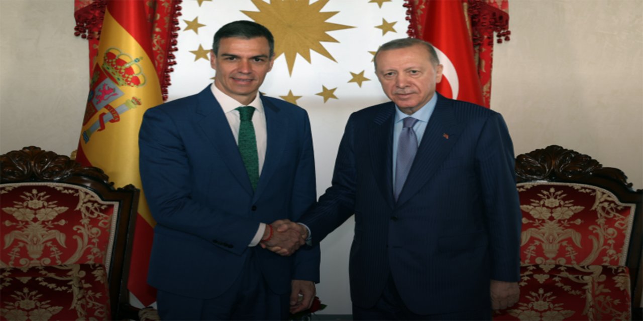 Cumhurbaşkanı Erdoğan, İspanya Başbakanı Sanchez ile görüştü