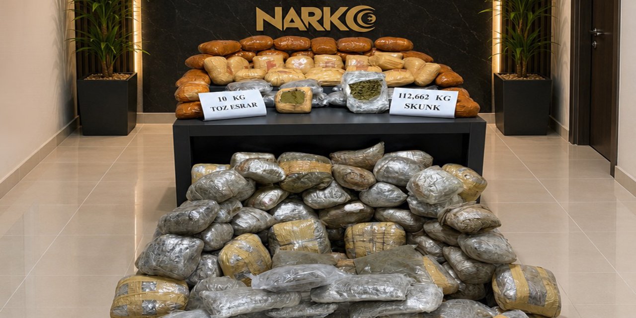 Batman’da 122 kilodan fazla uyuşturucu ele geçirildi: 2 tutuklama