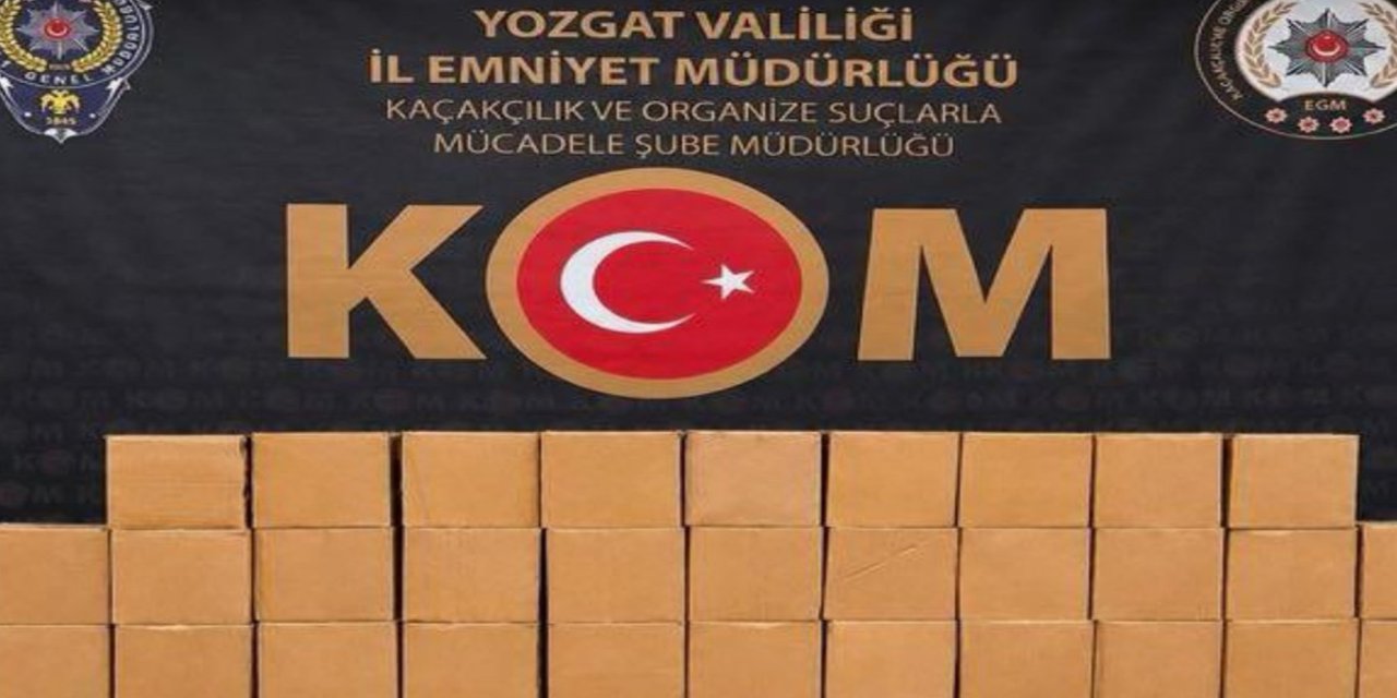 Yozgat'ta bin 400 litre kaçak yağ ele geçirildi