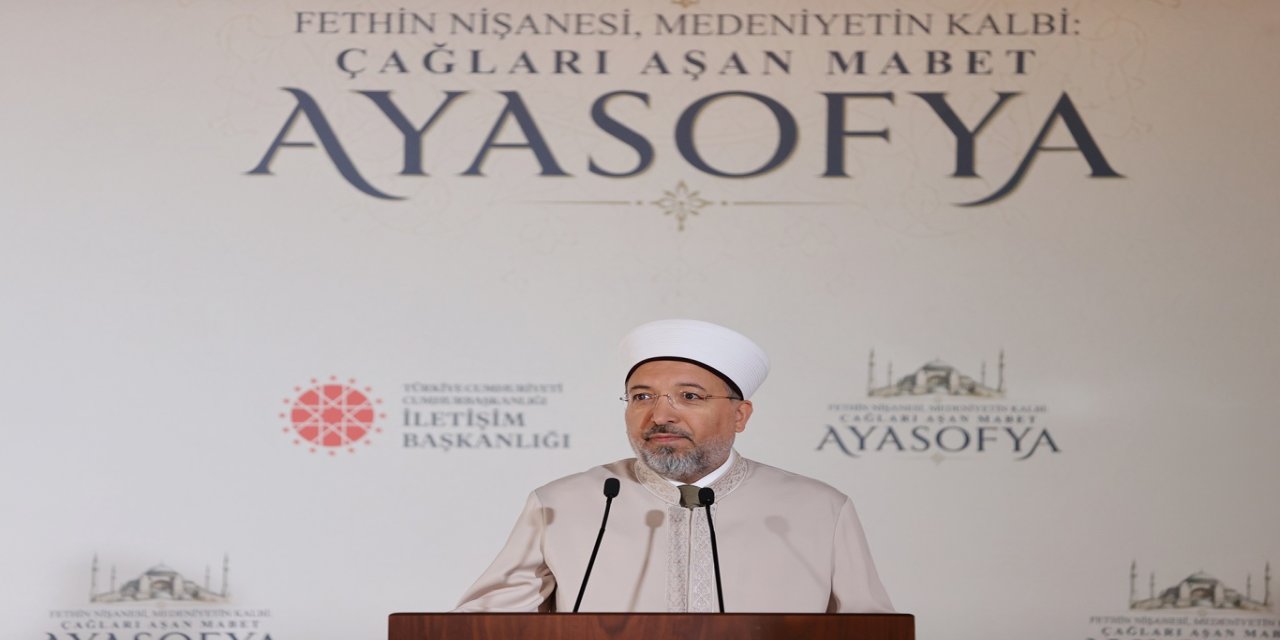 Arpaguş: Ayasofya'nın asli kimliğine kavuşturulması, milletimizin değerlerine sahip çıktığının göstergesidir