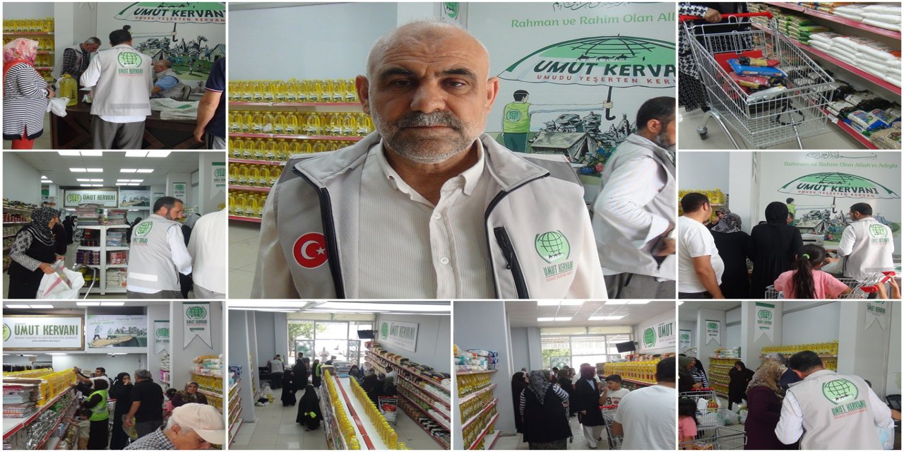 Gaziantep Umut Kervanından ihtiyaç sahiplerine "Sosyal Market" desteği