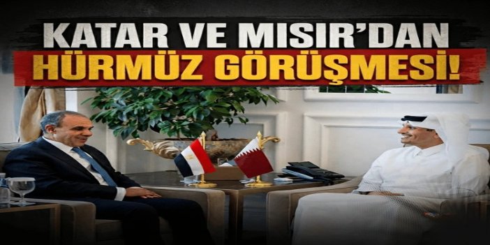 Katar ve Mısır, Hürmüz Boğazı ve bölgesel güvenliği görüştü
