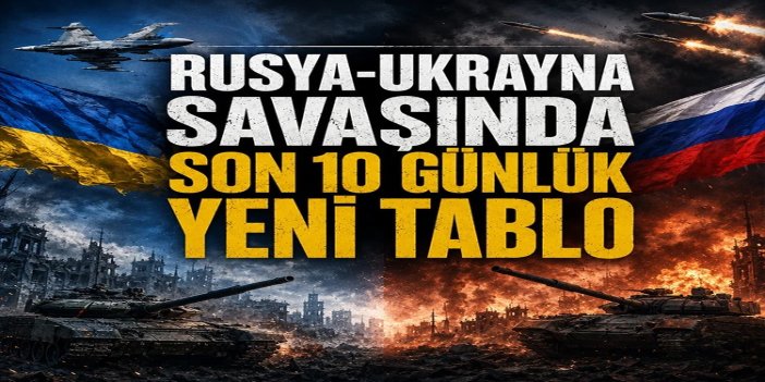 Rusya-Ukrayna savaşında son 10 günlük yeni tablo