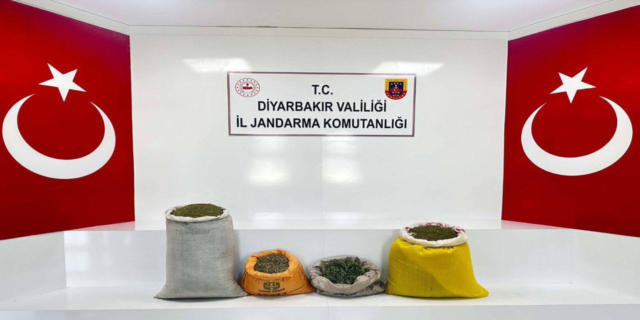 Diyarbakır'da 144 kilogram uyuşturucu ele geçirildi