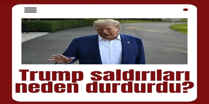 ABD ve İran arasındaki çatışmalarda yeni süreç: Trump neden saldırıları durdurdu?