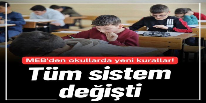 MEB'den okul yönetmeliğinde kapsamlı değişiklik