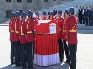 Gürol Engin için TBMM'de tören