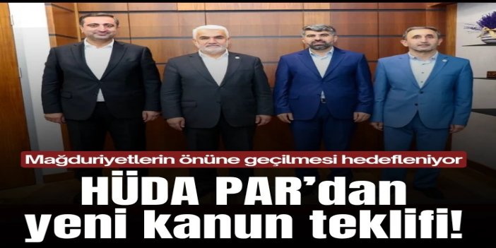 HÜDA PAR’dan "topraktan satış" mağduriyetlerinin ortadan kaldırılması için kanun teklifi