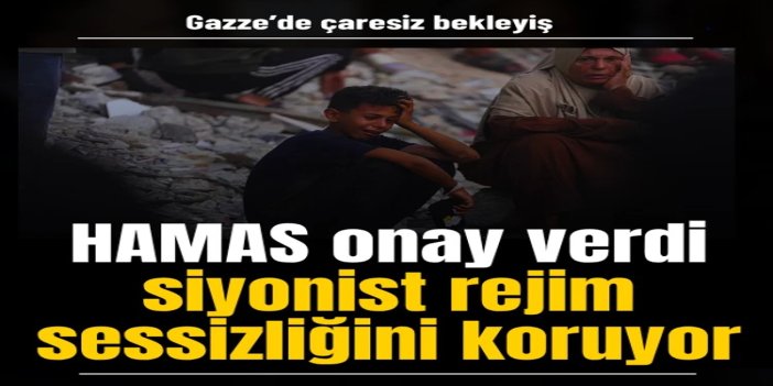 Gazze yol haritasında belirsizlik: HAMAS onay verdi, siyonist rejim sessizliğini koruyor