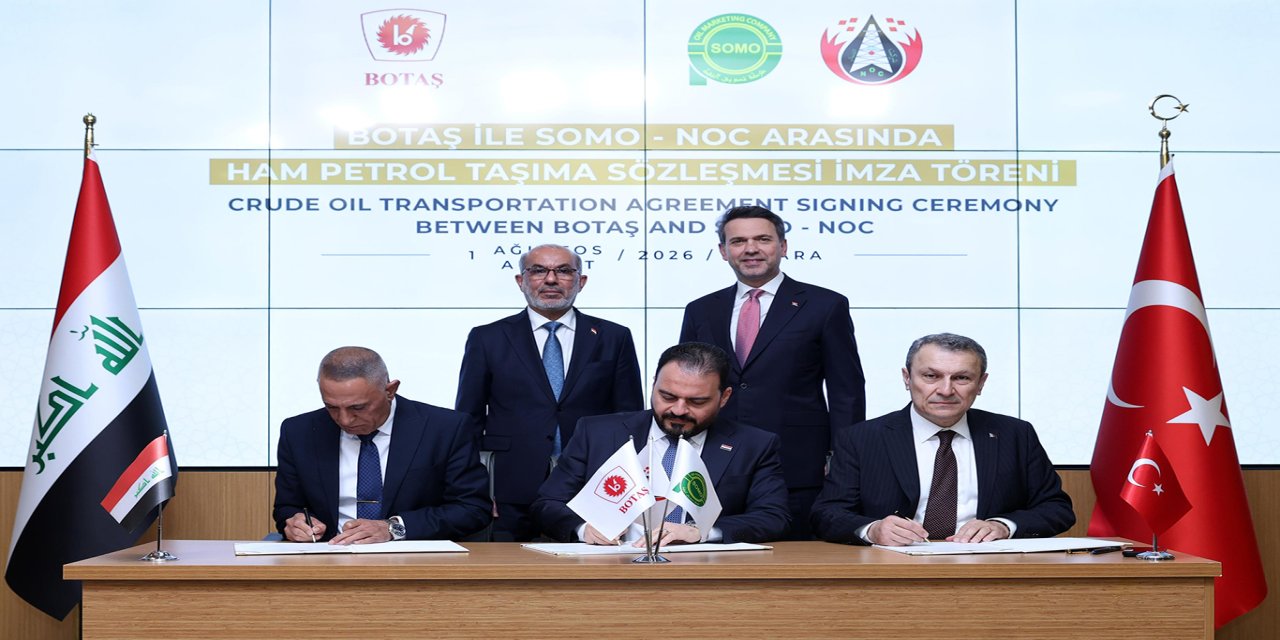 Türkiye ve Irak arasında ham petrol boru hattı için anlaşma imzalandı