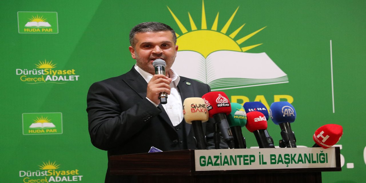 HÜDA PAR Gaziantep İl Başkanı Mustafa Kaya'dan teşekkür mesajı