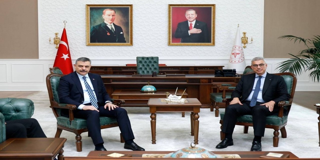 Bakan Memişoğlu, Bakan Çiftçi ile görüştü