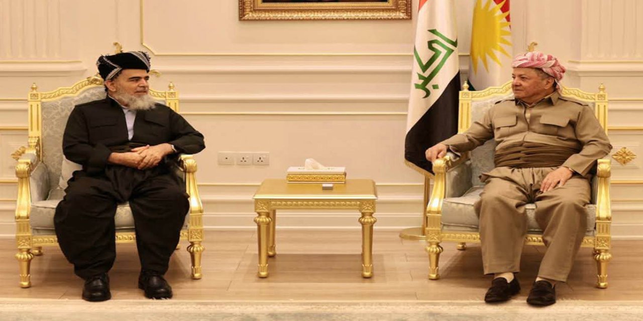 Mesud Barzani ve Ali Bapir, Irak Kürdistan Bölgesi'ndeki siyasi krizi görüştü
