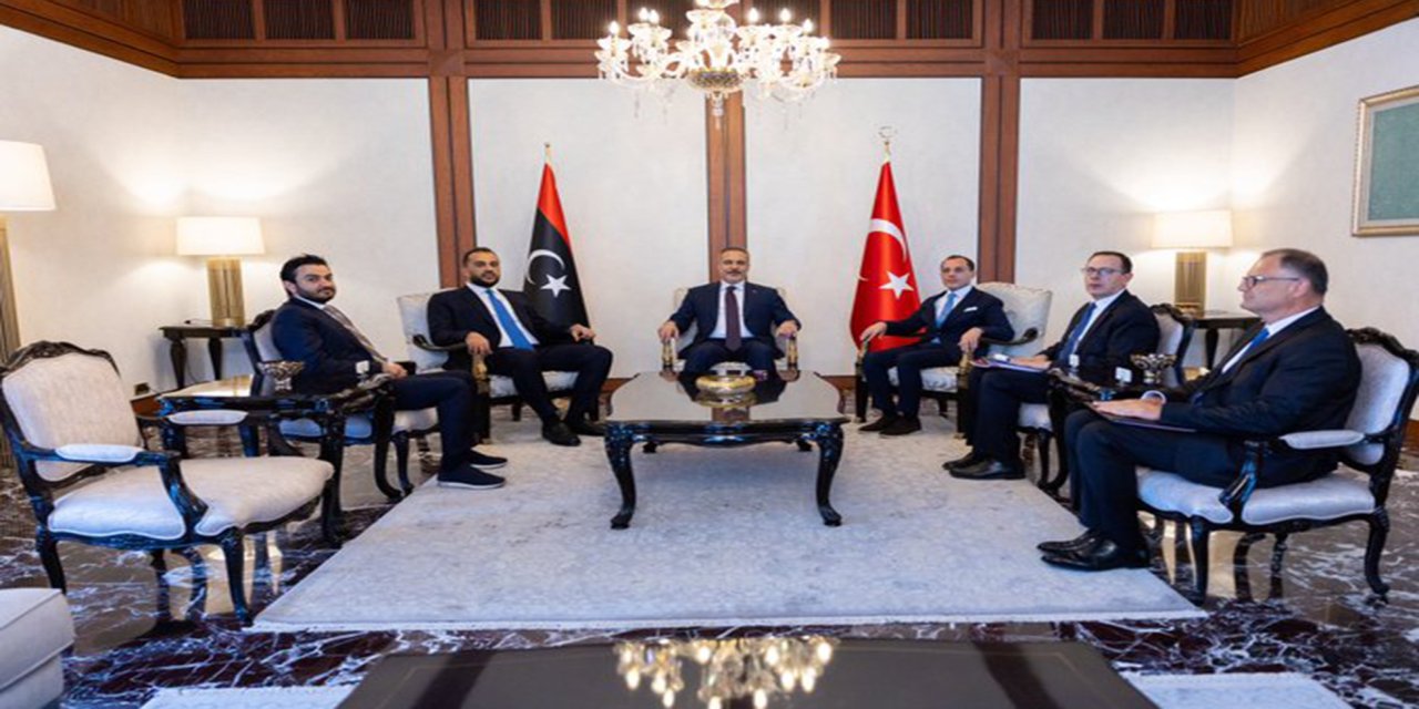 Dışişleri Bakanı Fidan, Libyalı yetkililerle görüştü