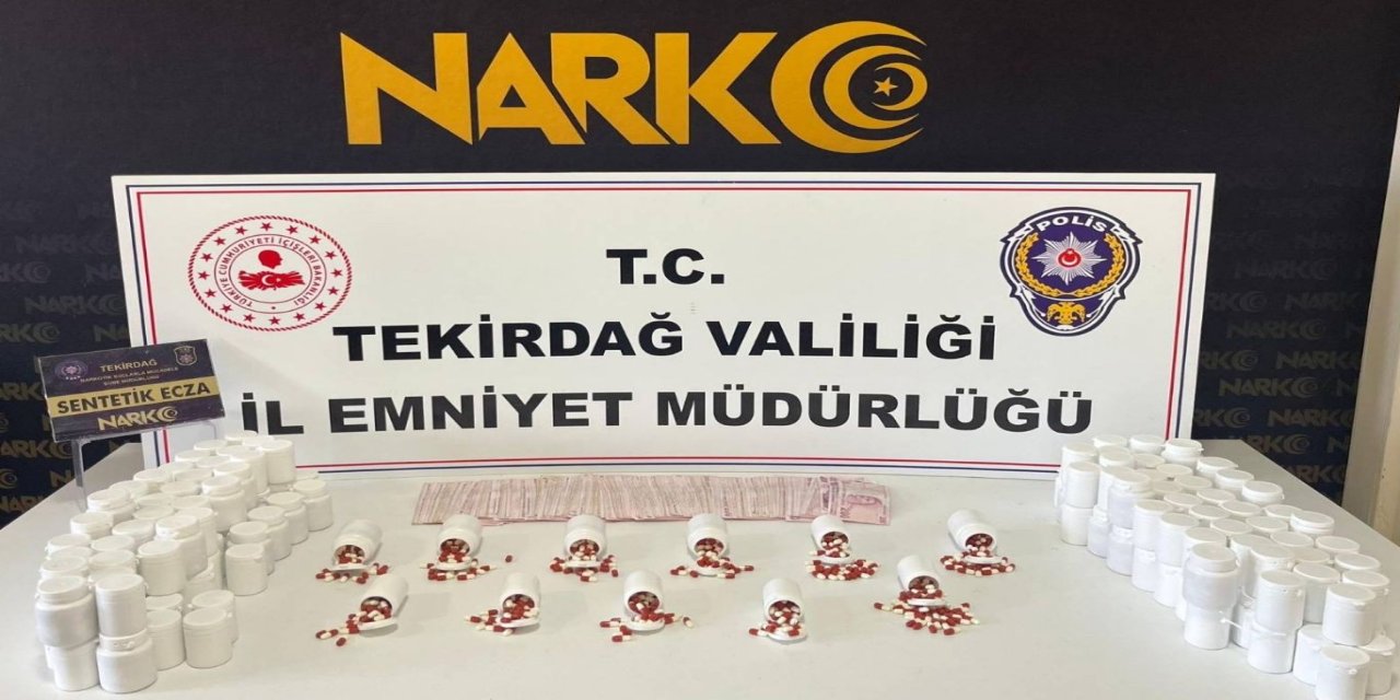 Tekirdağ'da uyuşturucu operasyonlarında 8 şüpheli tutuklandı