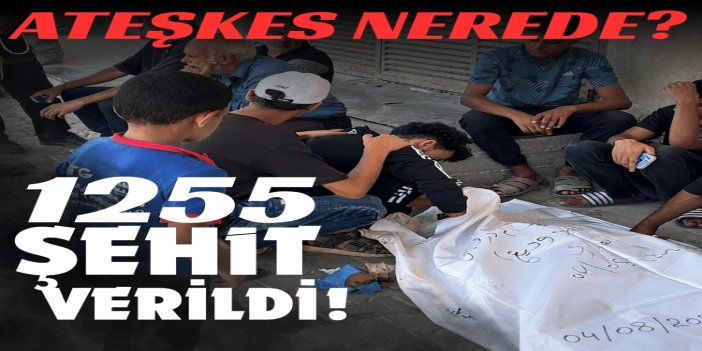 Gazze'de ateşkesin ardından 1255 şehit verildi