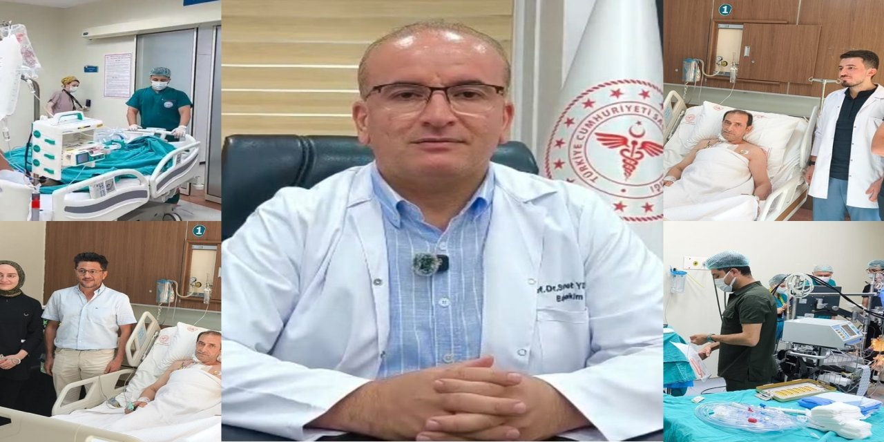 Siirt’te 2 günde 2 açık kalp ameliyatı