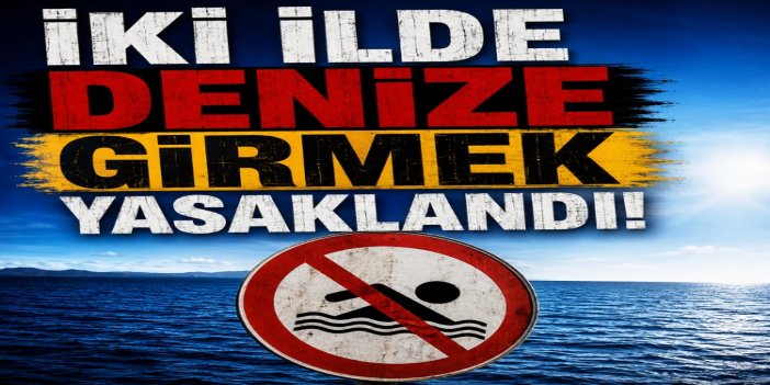 Sakarya ve Kocaeli'de denize girişler yasaklandı